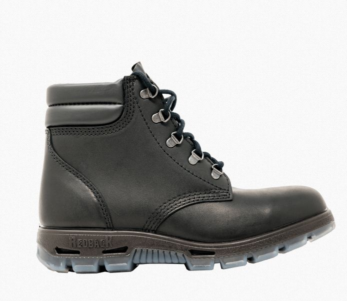 Redback Outback Men Boots Black | QTYRWZJ-62