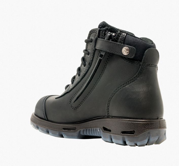 Redback Sentinel Hd (Steel Toe) Men Boots Black | EQICUJP-75